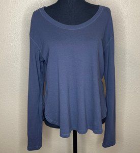 Zella Scoop Neck Long Sleeve Shirt